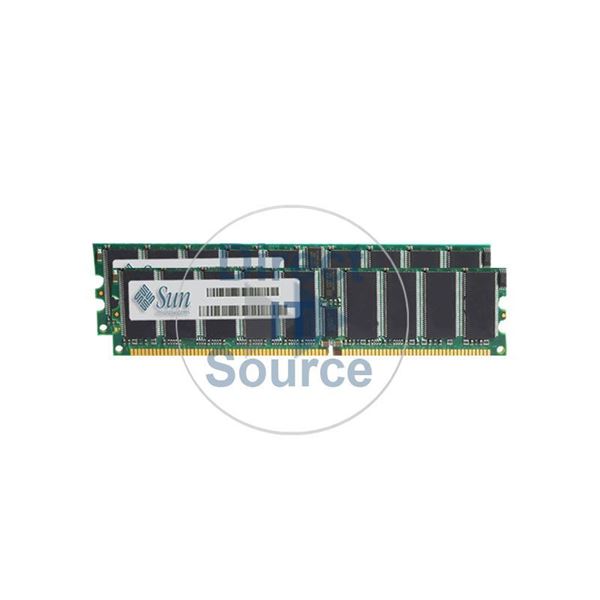 Sun 541-2038 - 2GB 2x1GB DDR PC-3200 ECC Registered 240-Pins Memory