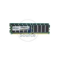 Sun 594-1678 - 4GB 2x2GB DDR PC-3200 ECC Registered 184-Pins Memory
