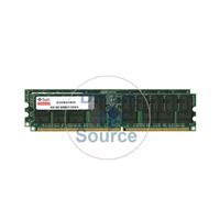 Sun 594-2687 - 4GB 2x2GB DDR PC-3200 ECC Registered 184-Pins Memory