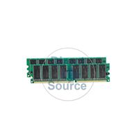 Sun 594-2696 - 2GB 2x1GB DDR PC-2700 ECC Registered 184-Pins Memory