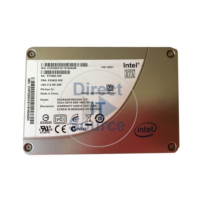 HP 606194-001 - 160GB SATA 2.5" SSD
