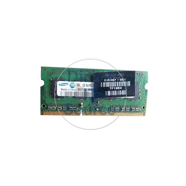 HP 615862-001 - 1GB DDR3 PC3-10600 204-Pins Memory