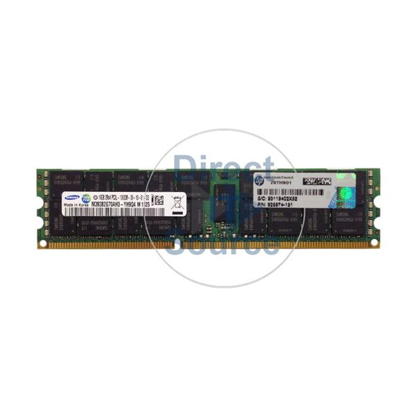 HP 627808-S21 - 16GB DDR3 PC3-10600 ECC Registered 240-Pins Memory