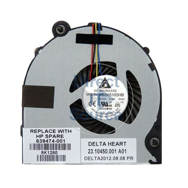 HP 639474-001 - Fan Assembly for ProBook 6360b