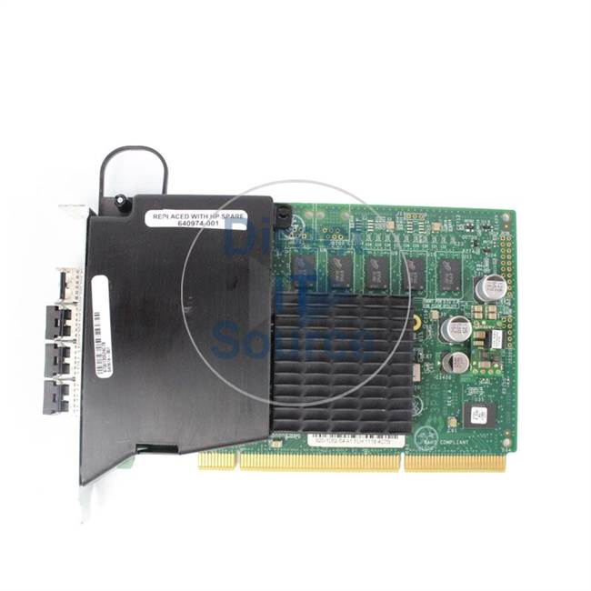 HP 640974-001 - 4GB PCI-X 4 Port Fiber Channel Adapter
