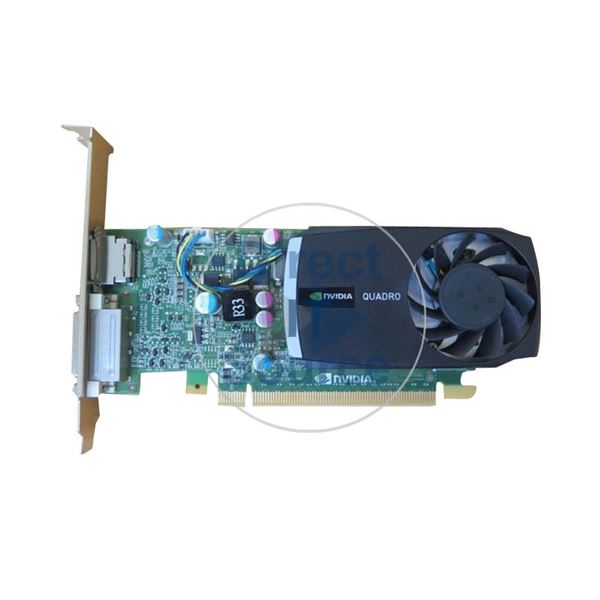 HP 642229-001 - 512MB DDR3 PCI-E DVI Nvidia Quadro 400 Video Card