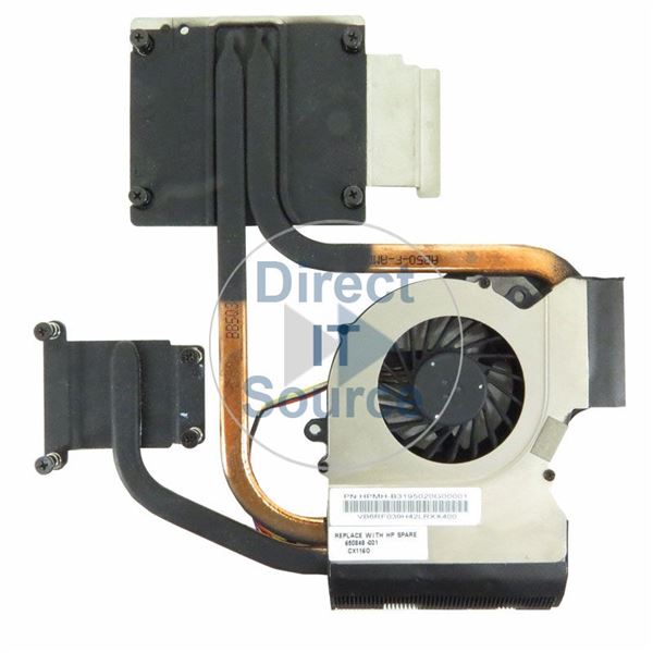 HP 650848-001 - Fan & Heatsink for Pavilion DV6-6000