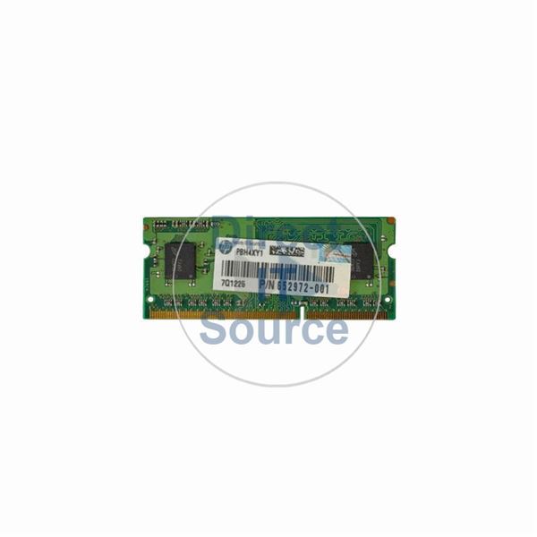 HP 652972-001 - 2GB DDR3 PC3-12800 NON-ECC UNBUFFERED 204 Pins Memory