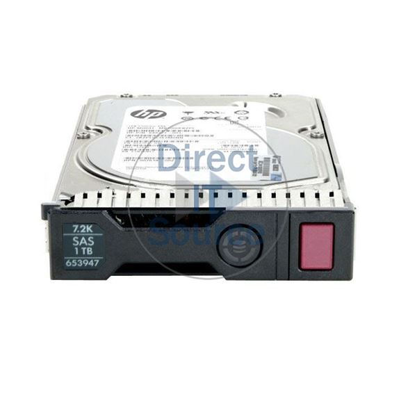 HP 653947-001 - 1TB 7.2K SAS 6.0Gbps 3.5" Hard Drive