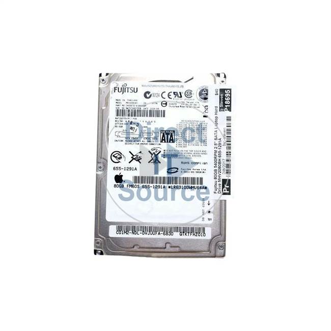 Apple 655-1291A - 160GB 5.4K SATA 2.5" Hard Drive