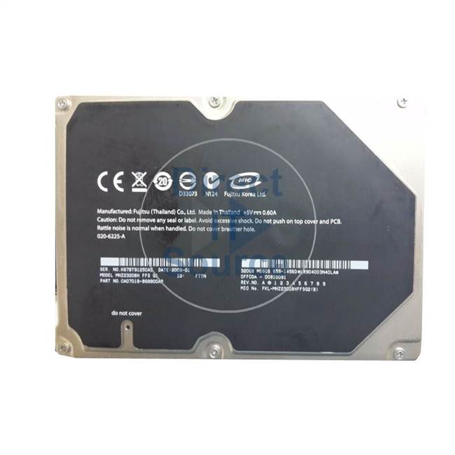 Apple 655-1456D - 320GB 5.4K SATA 2.5" Hard Drive