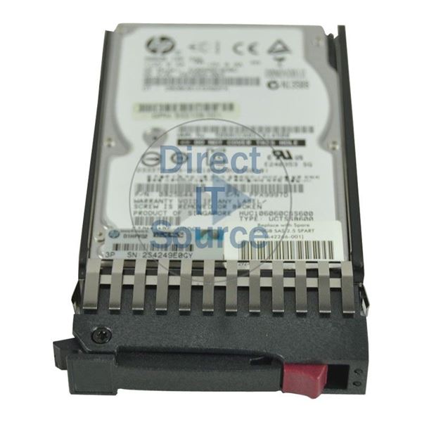 HP 655573-001 - 600GB 10K SAS 6.0Gbps 2.5" Hard Drive