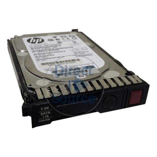 HP 656108-001 - 1TB 7.2K SATA 6.0Gbps 2.5" Hard Drive