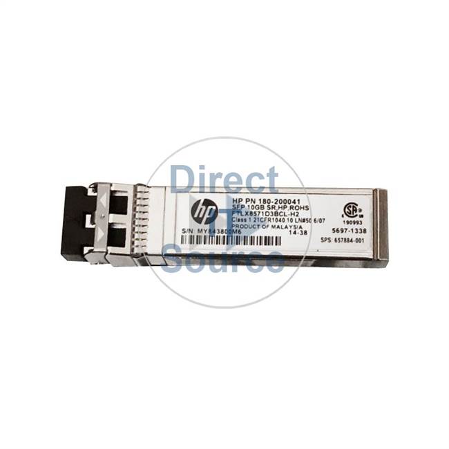 HP 657884-001 - 10GBIT SFP LC CNA Transceiver