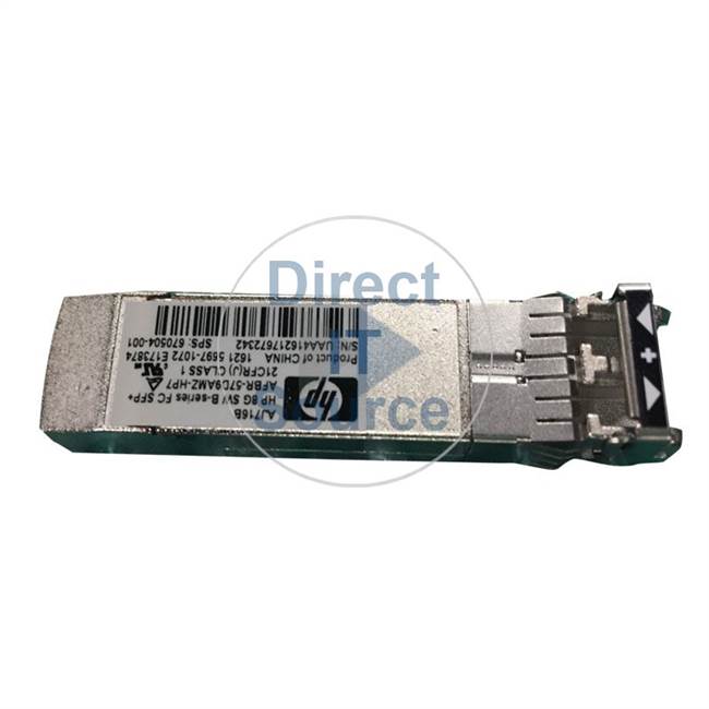 HP 670504-001 - 8GB Short Wave B-Series SFP+ Transceiver