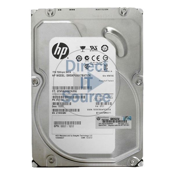HP 677191-001 - 1TB 7.2K SATA 3.5" Hard Drive