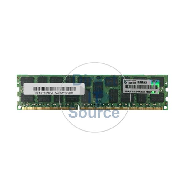 HP 684031-001 - 16GB DDR3 PC3-12800 ECC Registered 240 Pins Memory