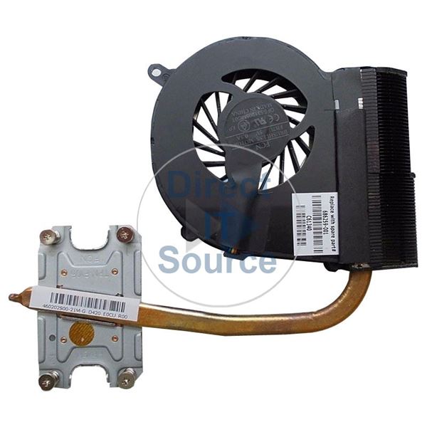 HP 686259-001 - Fan & Heatsink for Presario CQ58 Notebook