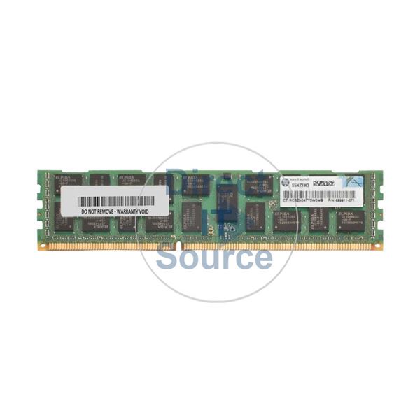 HP 689911-071 - 8GB DDR3 PC3-12800 ECC Registered 240 Pins Memory