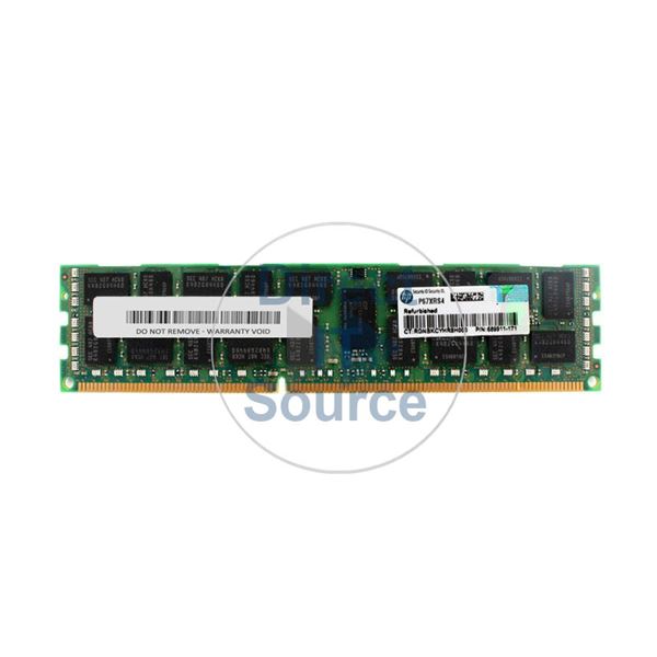 HP 689911-171 - 8GB DDR3 PC3-12800 ECC Registered 240 Pins Memory