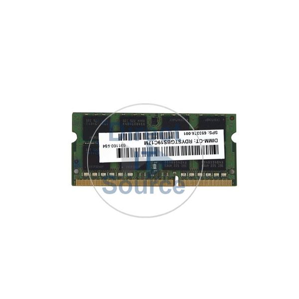HP 691160-964 - 8GB DDR3 PC3-12800 Memory