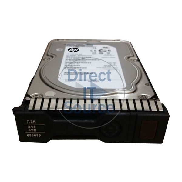 HP 693689-S21 - 4TB 7.2K SAS 6.0Gbps 3.5" Hard Drive