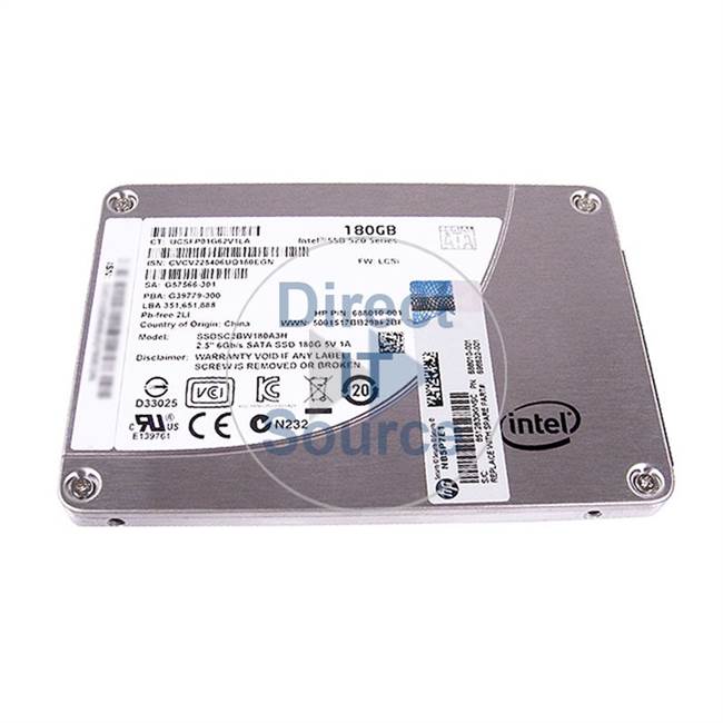 HP 696622-001 - 180GB 2.5inch SATA 6Gbps SSD