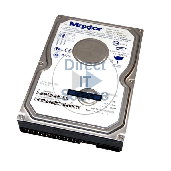 Maxtor 6L200P0-043241 - 200GB 7.2K PATA/133 3.5" 8MB Cache Hard Drive