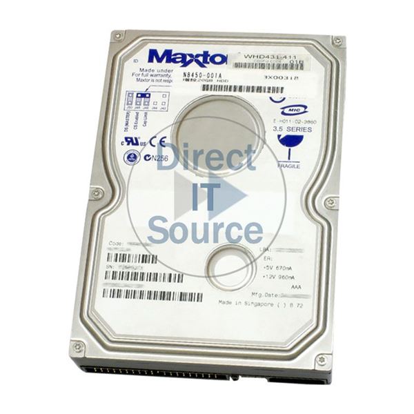Maxtor 6Y060L0-420441 - 60GB 7.2K ATA/133 3.5" 2MB Cache Hard Drive