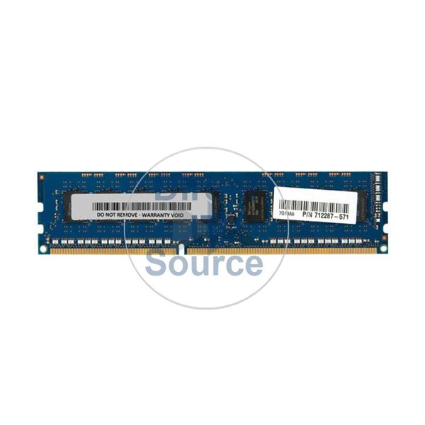 HP 712287-571 - 4GB DDR3 PC3-14900 ECC Unbuffered 240-Pins Memory