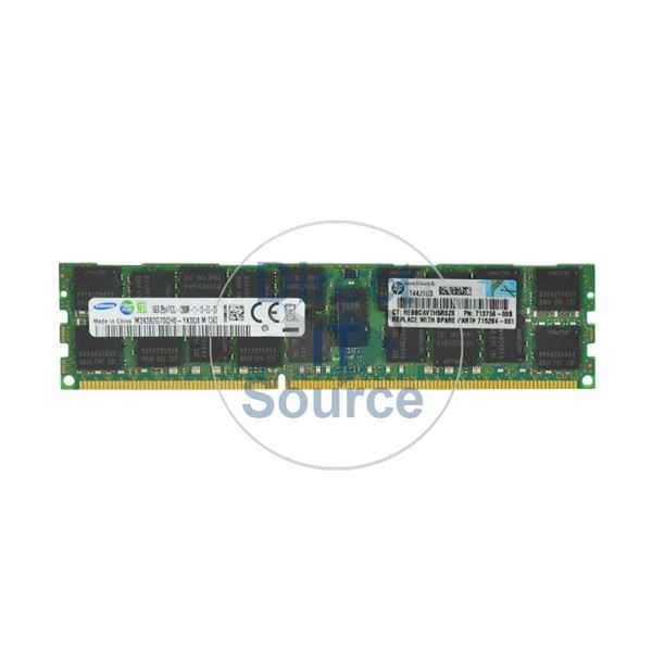 HP 713756-08S - 16GB DDR3 PC3-12800 ECC Registered 204-Pins Memory