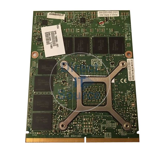HP 728556-001 - 4GB Nvidia Quadro K4100M N15E-Q3 Video Card