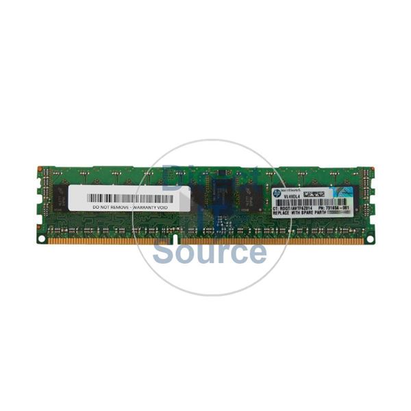 HP 731656-081 - 8GB DDR3 PC3-12800 ECC Registered 240 Pins Memory