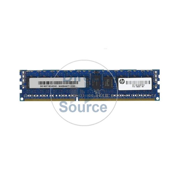 HP 733020-581 - 8GB DDR3 PC3-12800 ECC Registered 240-Pins Memory