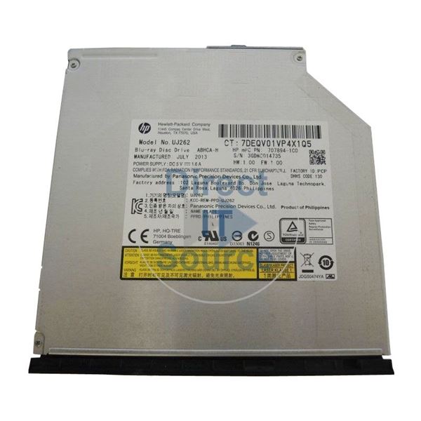 HP 735600-001 - Blu-Ray R-RE DVD-RW SuperMulti Internal Optical Drive