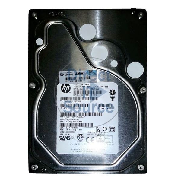 HP 739333-001 - 1TB 7.2K SATA 6.0Gbps 3.5" Hard Drive