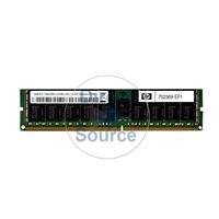 HP 752369-EF1 - 16GB DDR4 PC4-17000 ECC Registered 288-Pins Memory