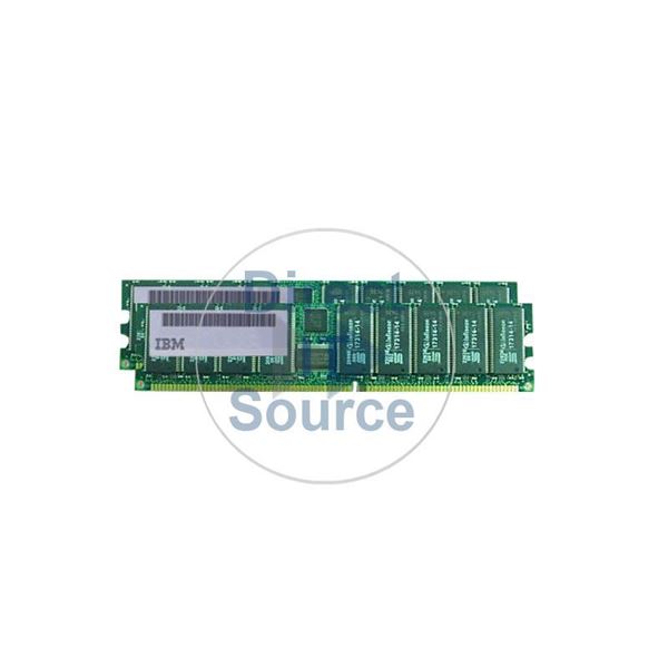 IBM 77P3908 - 4GB 2x2GB DDR PC-2700 ECC Registered 184-Pins Memory