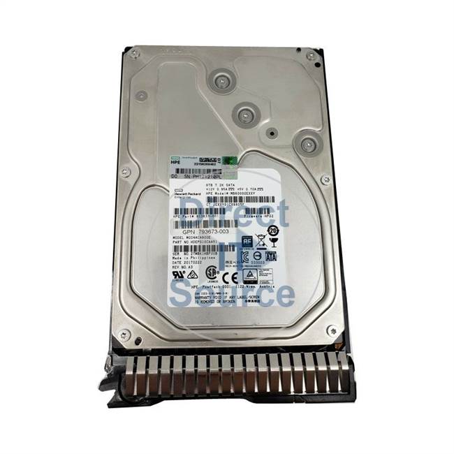 HP 793674-003 - 6TB 7.2K SAS 12Gbps 3.5" Hard Drive