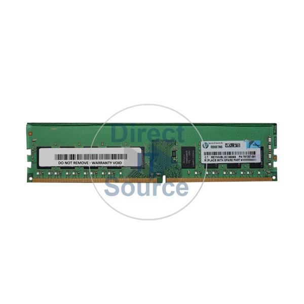 HP 797257-081 - 4GB DDR4 PC4-17000 ECC Unbuffered 288-Pins Memory