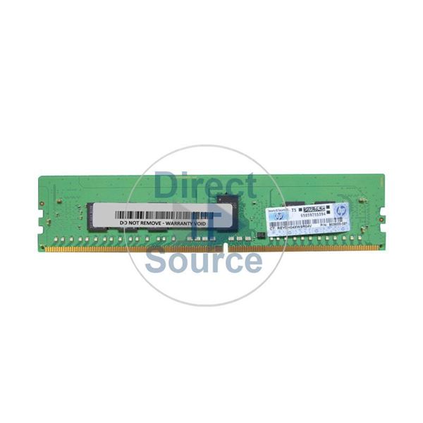 HP 803655-081 - 4GB DDR4 PC4-17000 ECC Registered 288-Pins Memory