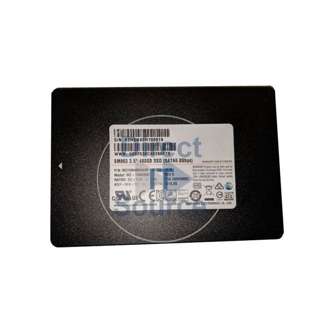 HP 817107-001 - 480GB SATA 6.0Gbps 2.5" SSD