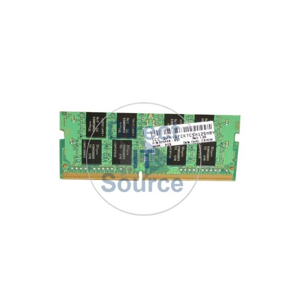 HP 820448-857 - 8GB DDR4 PC4-17000 Non-ECC Unbuffered 260-Pins Memory