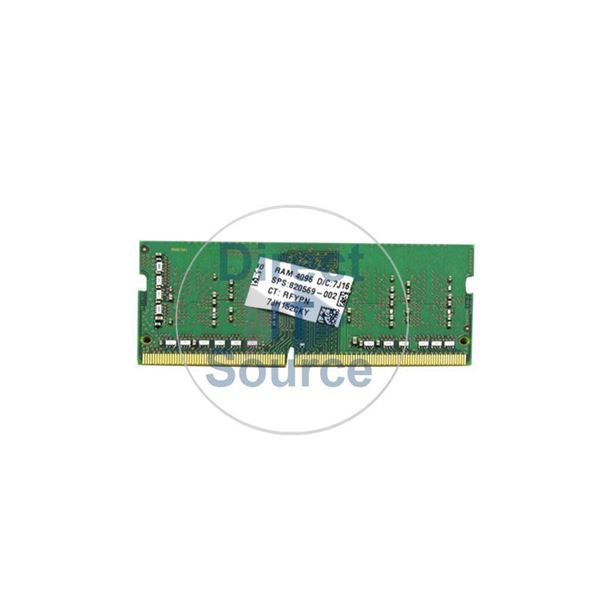 HP 820569-002 - 4GB DDR4 PC4-19200 Memory