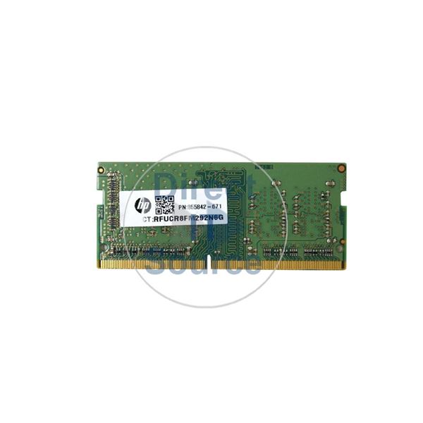 HP 855842-671 - 4GB DDR4 PC4-19200 260-Pins Memory