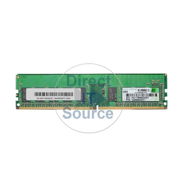 HP 862976-B21 - 16GB DDR4 PC4-19200 ECC Unbuffered 288-Pins Memory