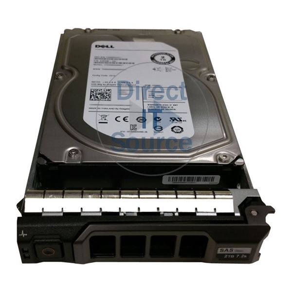 Dell 870RW - 2TB 7.2K SAS 3.5" Hard Drive