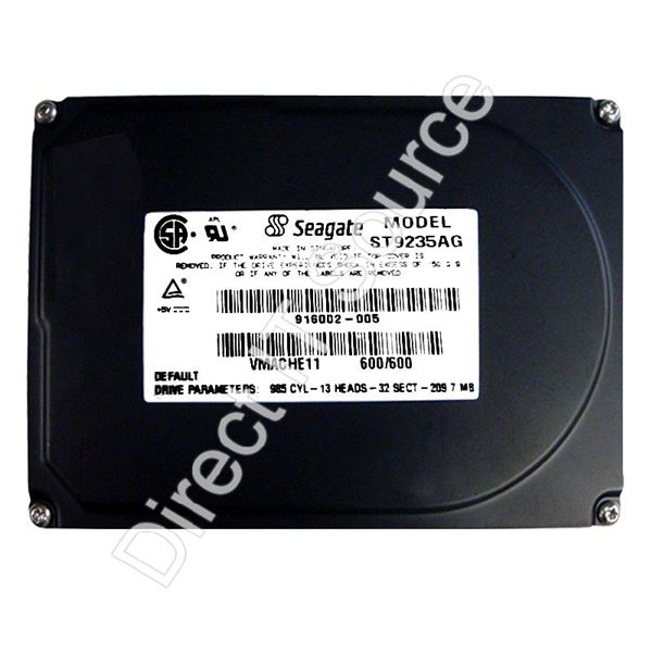 Seagate 916002-005 - 209.7MB 3.45K ATA/IDE  2.5" 64KB Cache Hard Drive