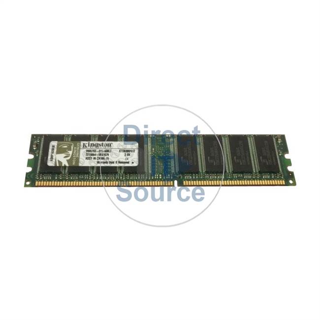 Kingston 9905193-015.A00LF - 512MB DDR PC-3200 Non-ECC Unbuffered 184-Pins Memory