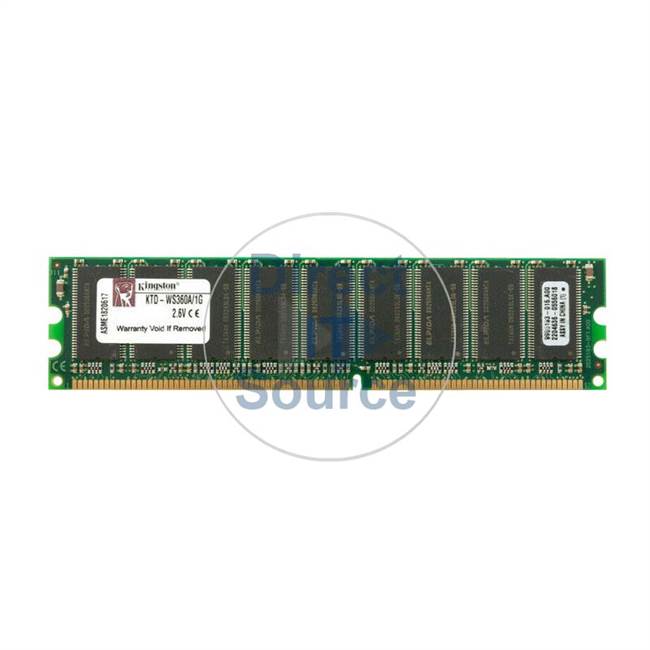 Kingston 9905193-016.A00 - 512MB DDR PC-3200 ECC Unbuffered 184-Pins Memory